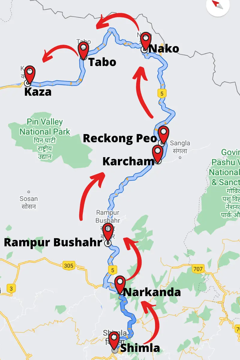How To Reach Spiti From Shimla
