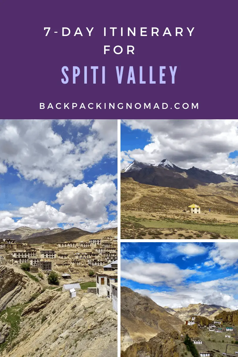 7 Day Itinerary For Spiti