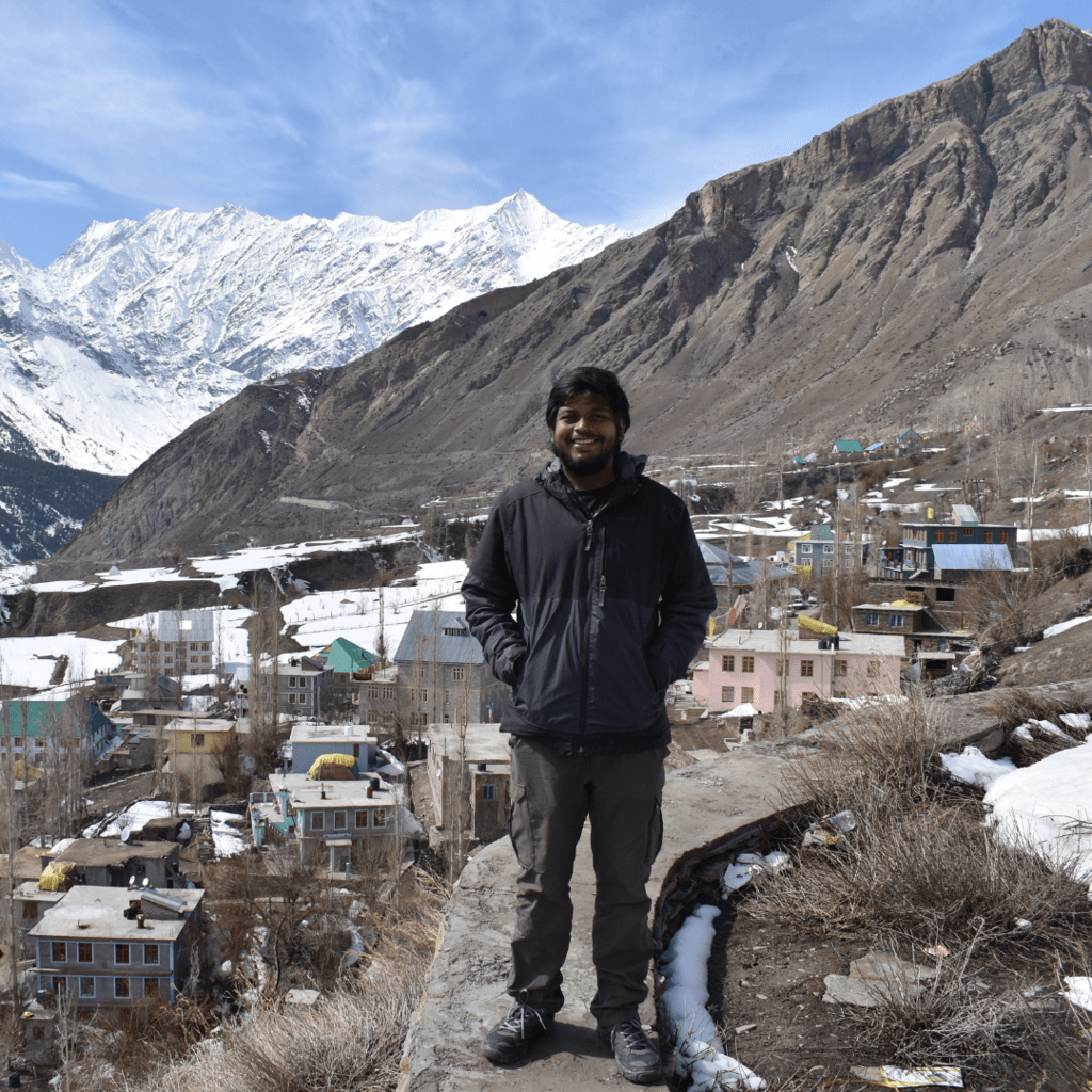 searching for a place to stay in the village of Himachal