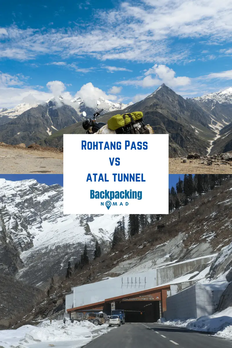 Rohtang Pass Vs Atal Tunnel