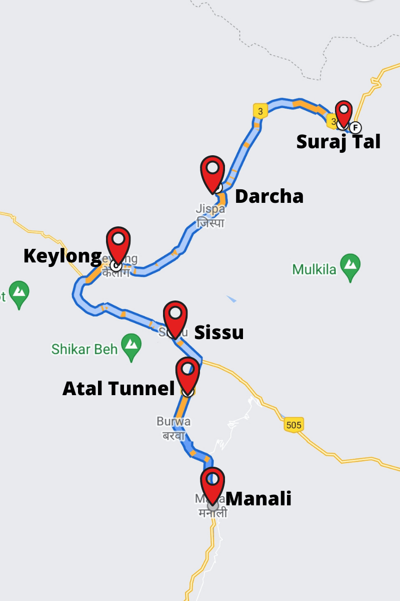 how to reach Suraj Tal