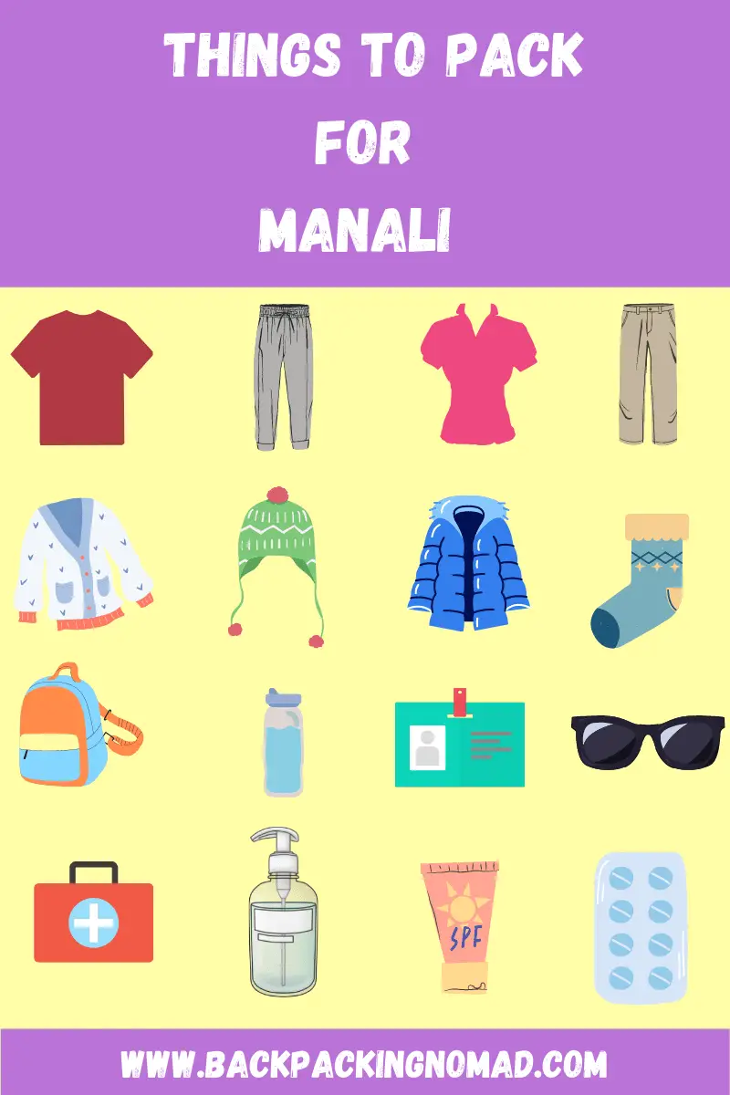 Things To Pack For Manali