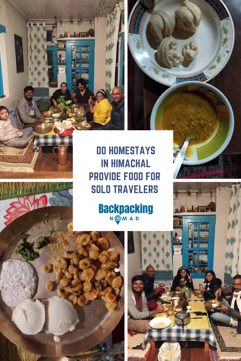 Do Homestays in Himachal Provide Food For Solo Travelers