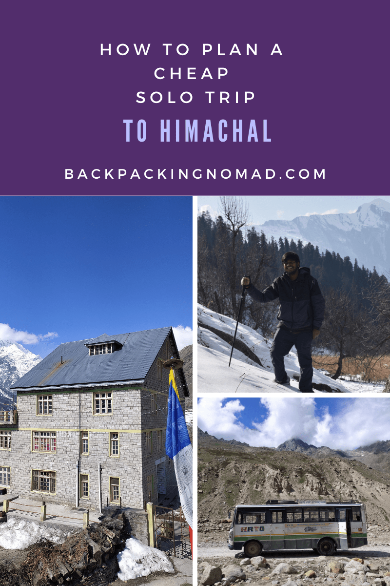 solo trip to himachal packages