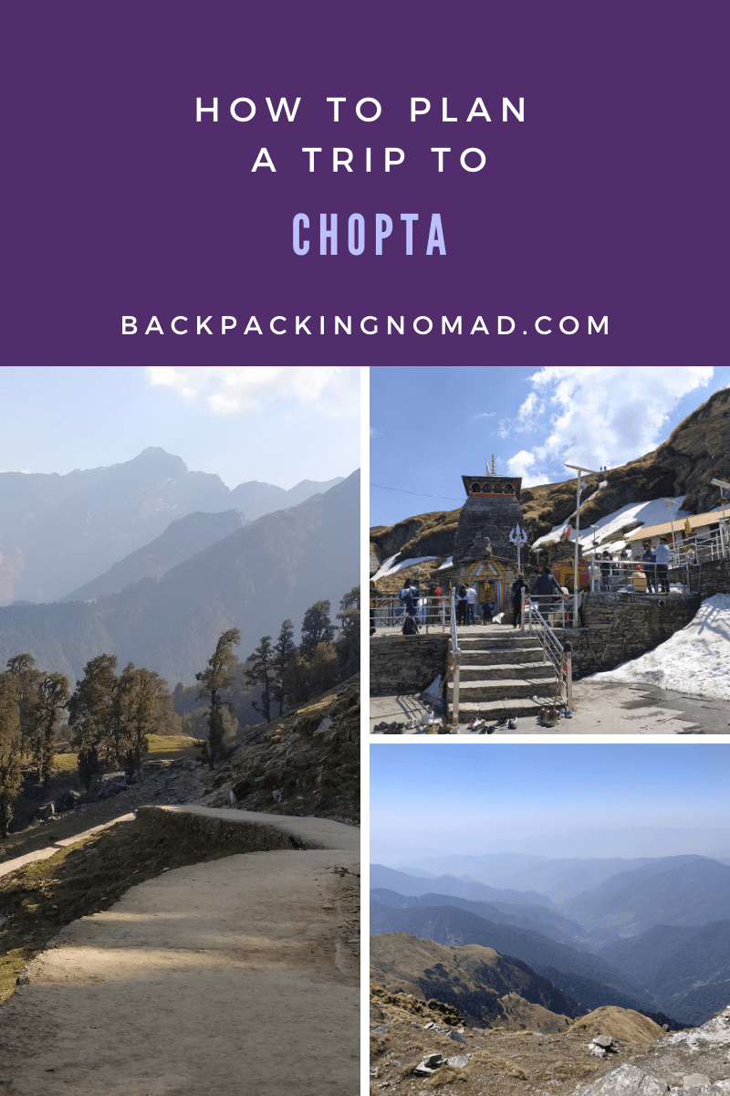 chopta tour package from ahmedabad