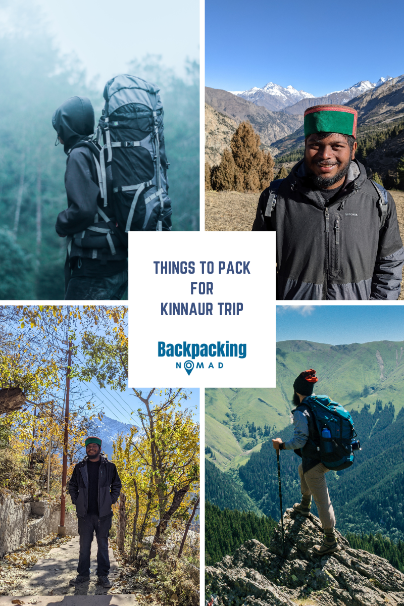 Things To Pack For Kinnaur Trip