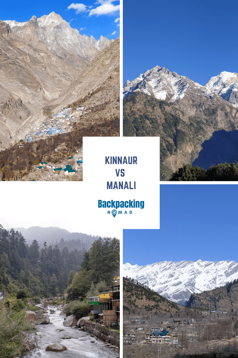 Kinnaur Vs Manali